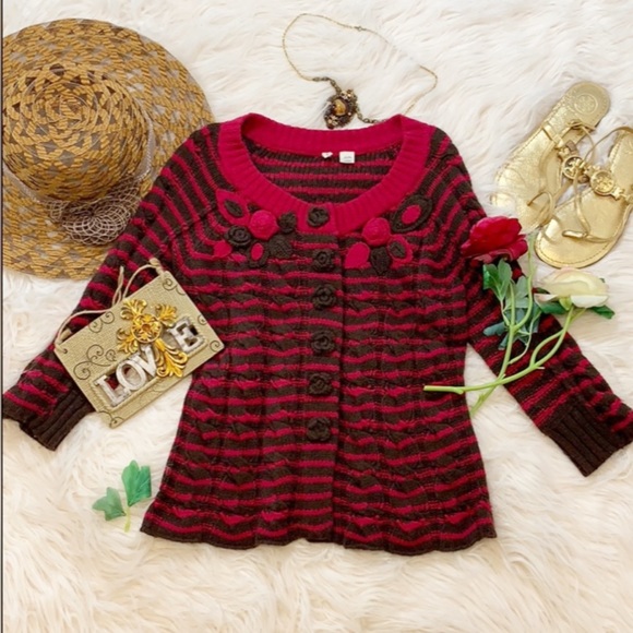 Anthropologie MOTH sweater-a9 - Picture 2 of 8